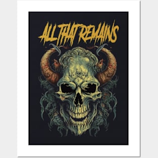 ALL THAT REMAINS MERCH VTG Posters and Art